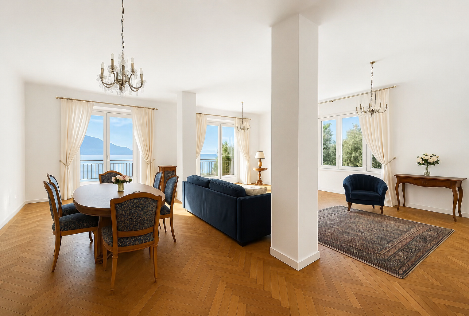 Exceptional Lakefront Apartment in Freddie Mercury's Iconic Building